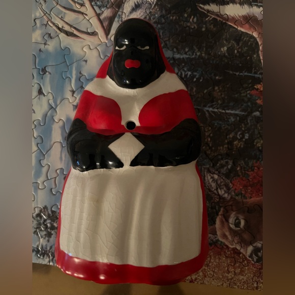 Black Americana Kitchen string holder